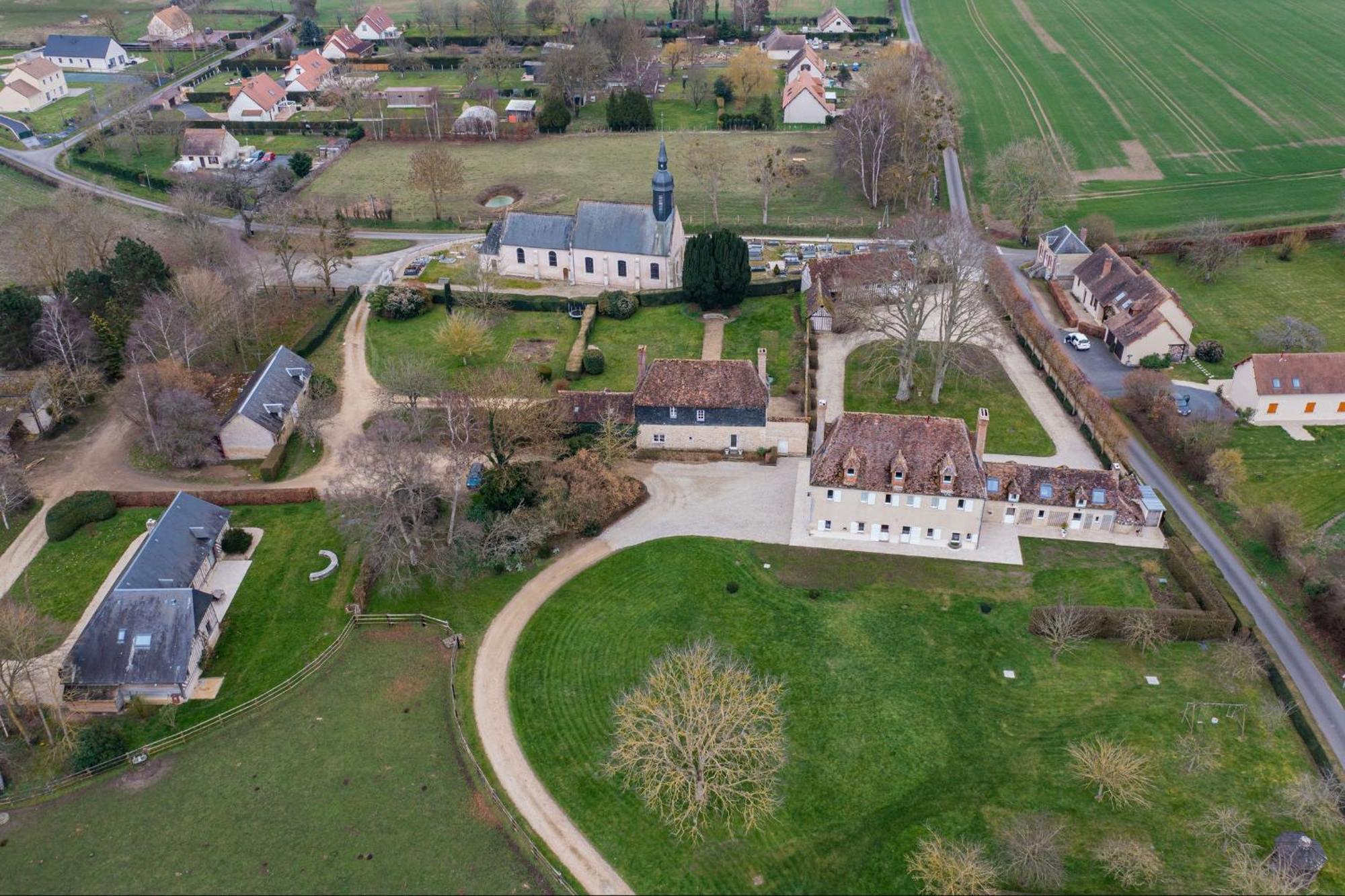 Vila Bagatelle Avec Jardin Et Piscine Chauffee Bieville-en-Auge Exteriér fotografie